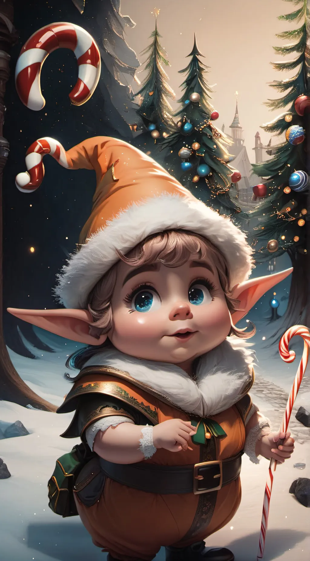 ai character: Elfs  background