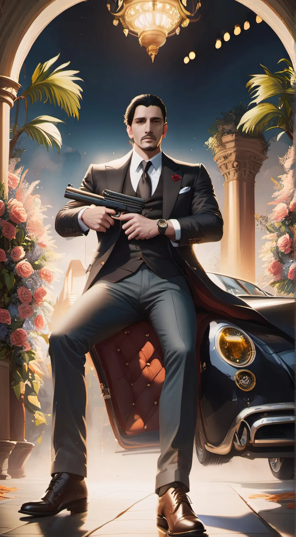 ai character: Trevor  background