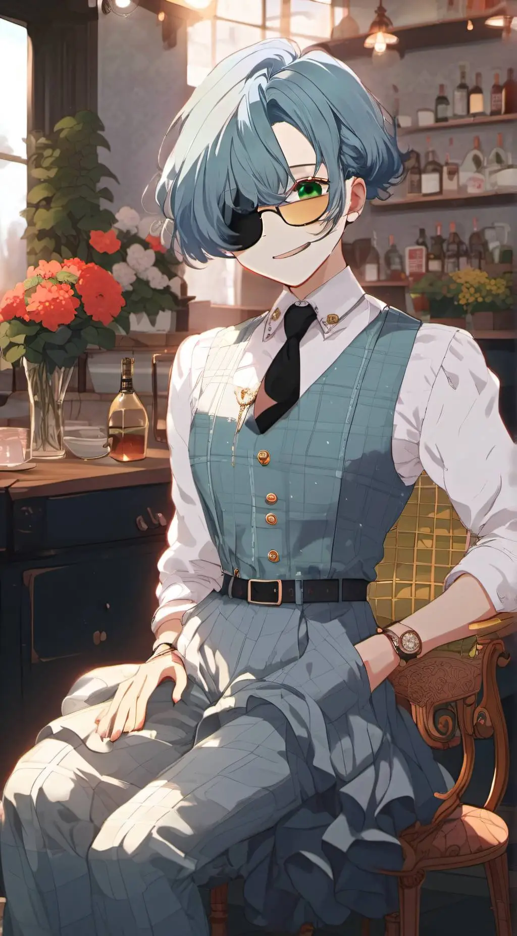 ai character: Vigilante age background
