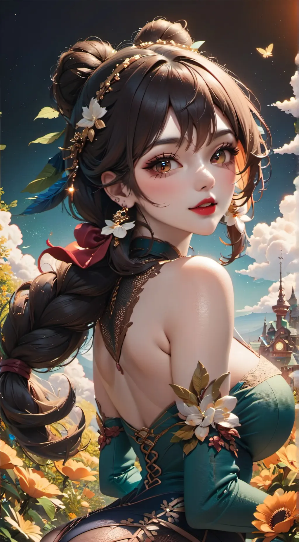 ai character: Ray background