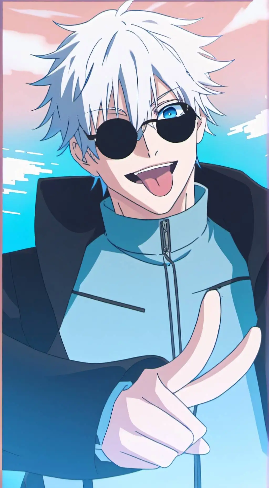 ai character: Satoru Gojo background