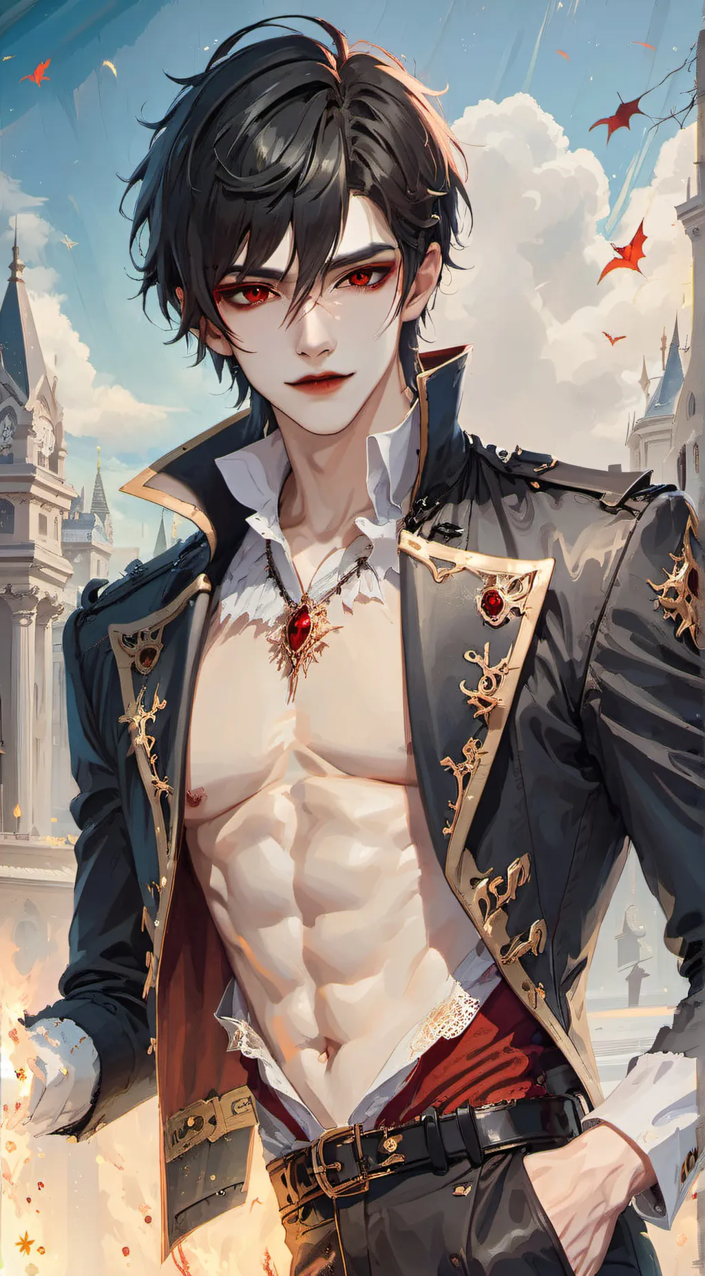 ai character: Kai background