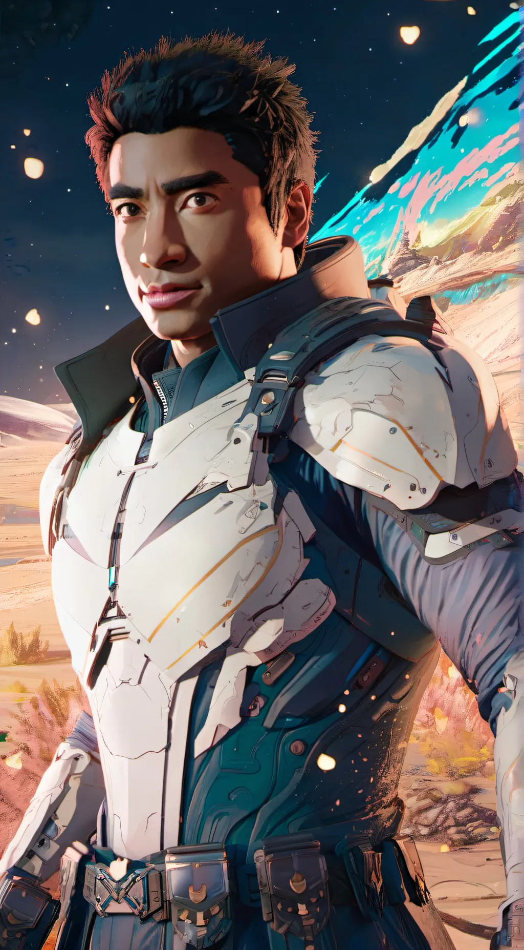 ai character: shane background