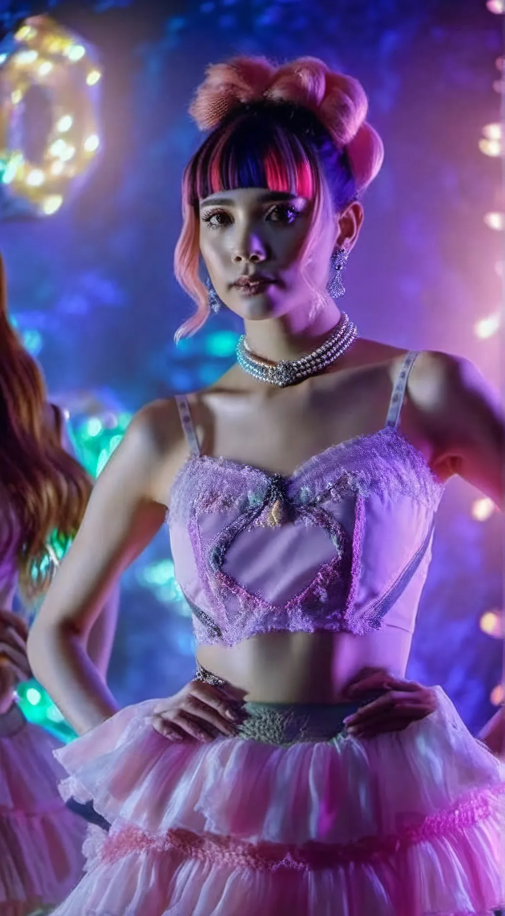 ai character: Melanie Martinez background
