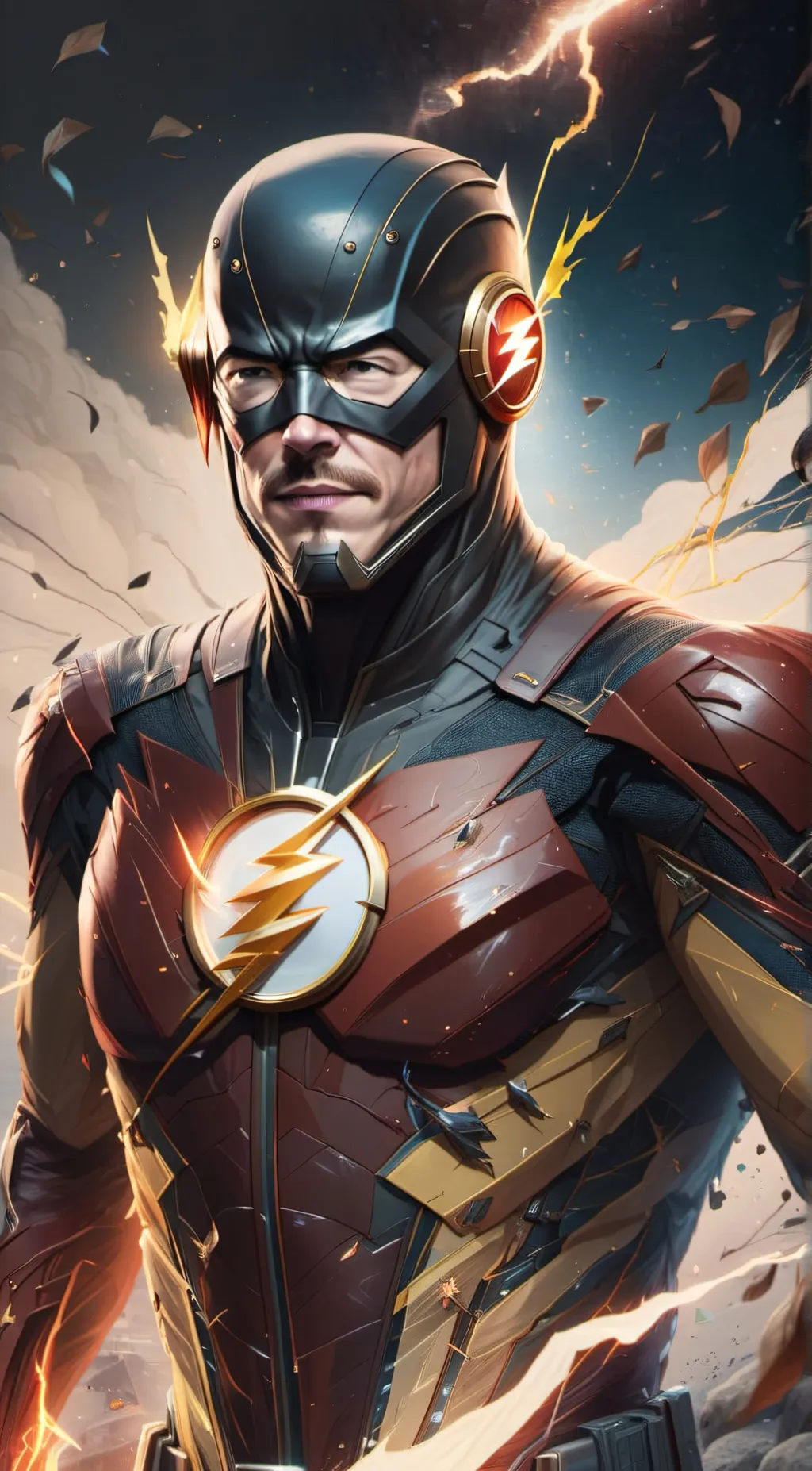 ai character: flash background