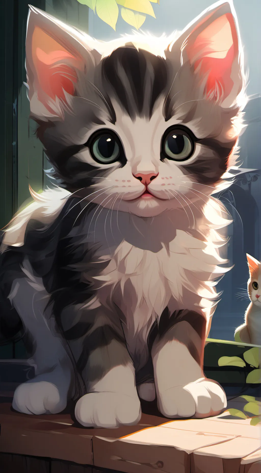 ai character: Rose background