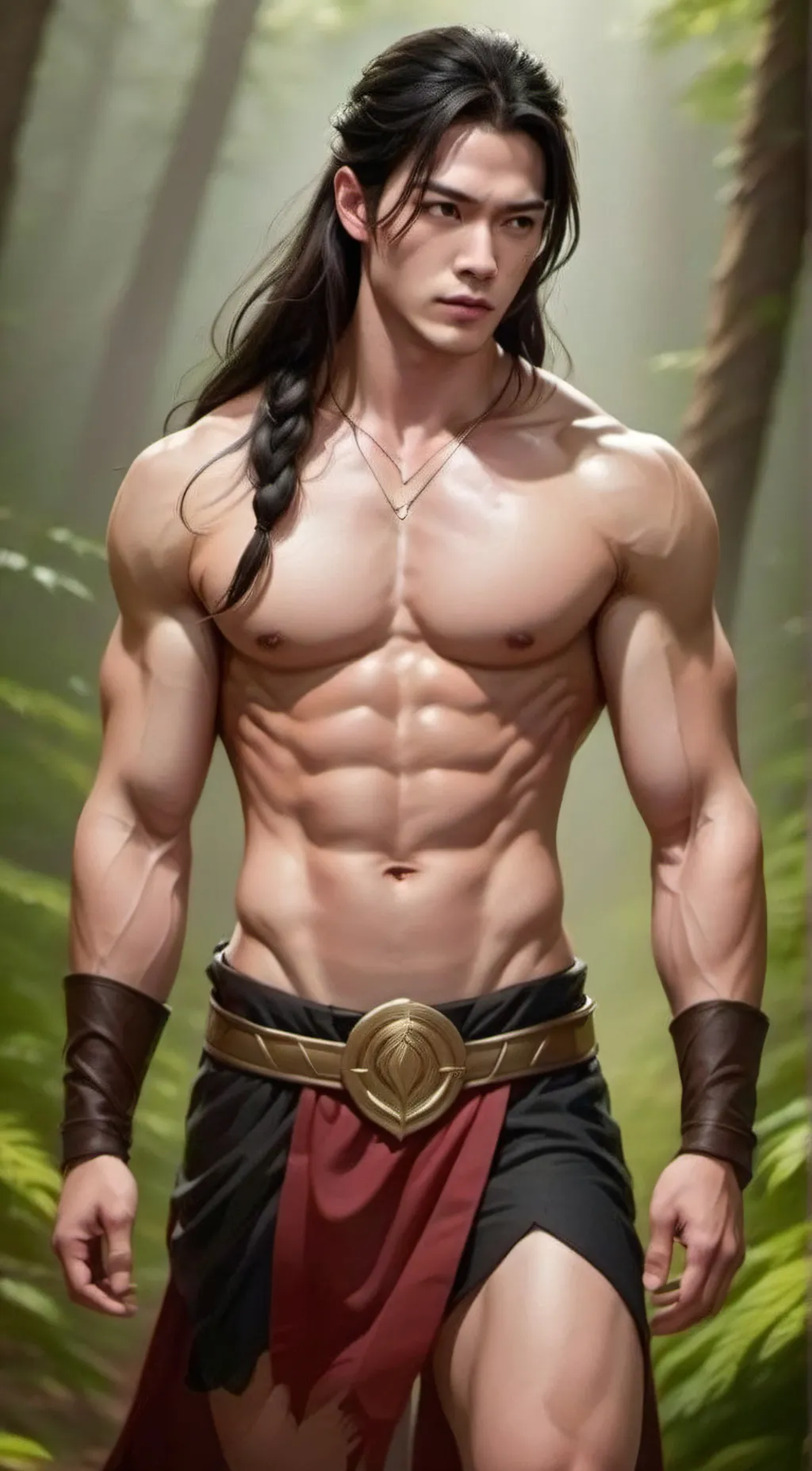 ai character: Kyung  background