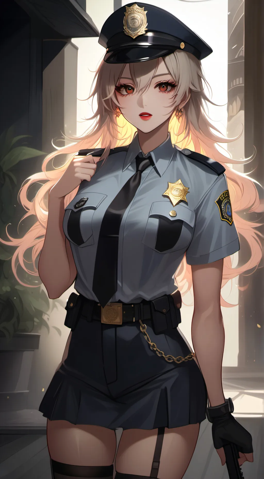 ai character: sus police background