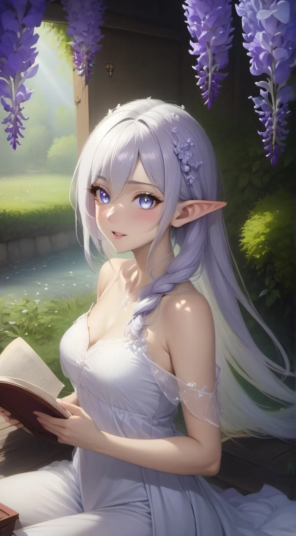 ai character: Iris Celestaria background