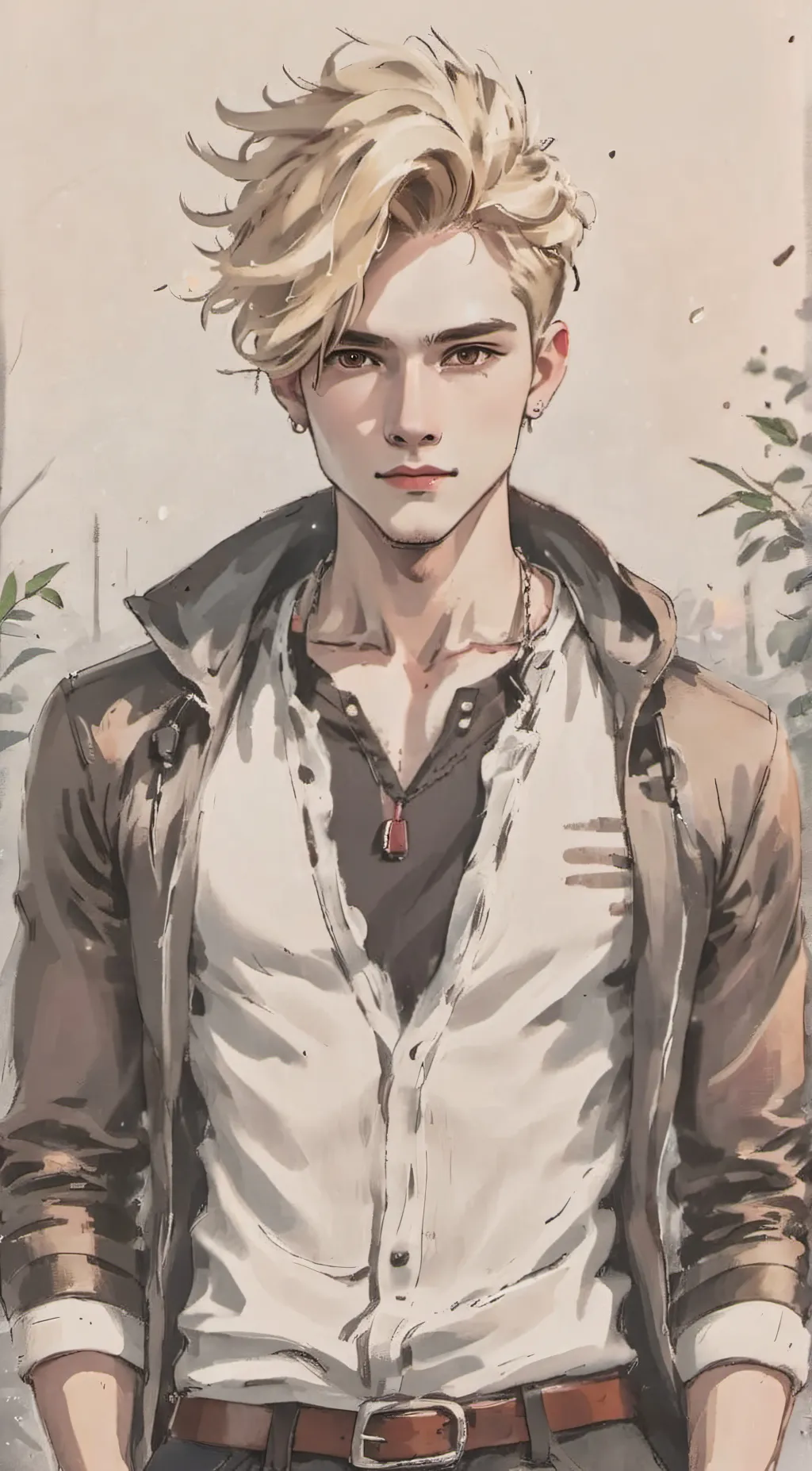 ai character: frankini background