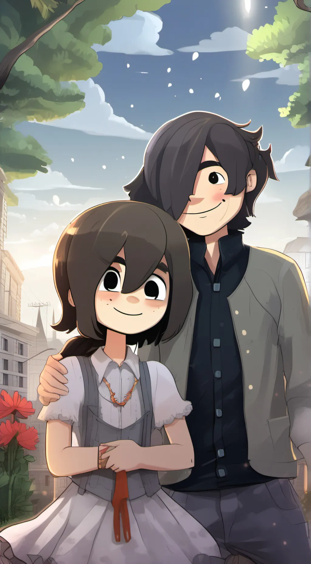 ai character: Nari  background
