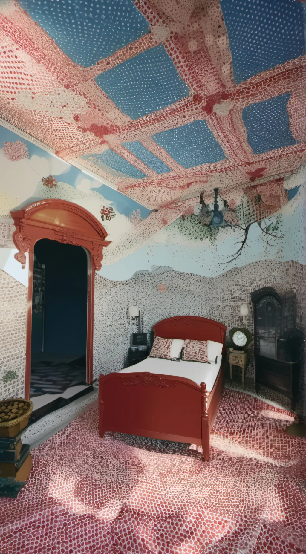 ai character: Creepypasta  background