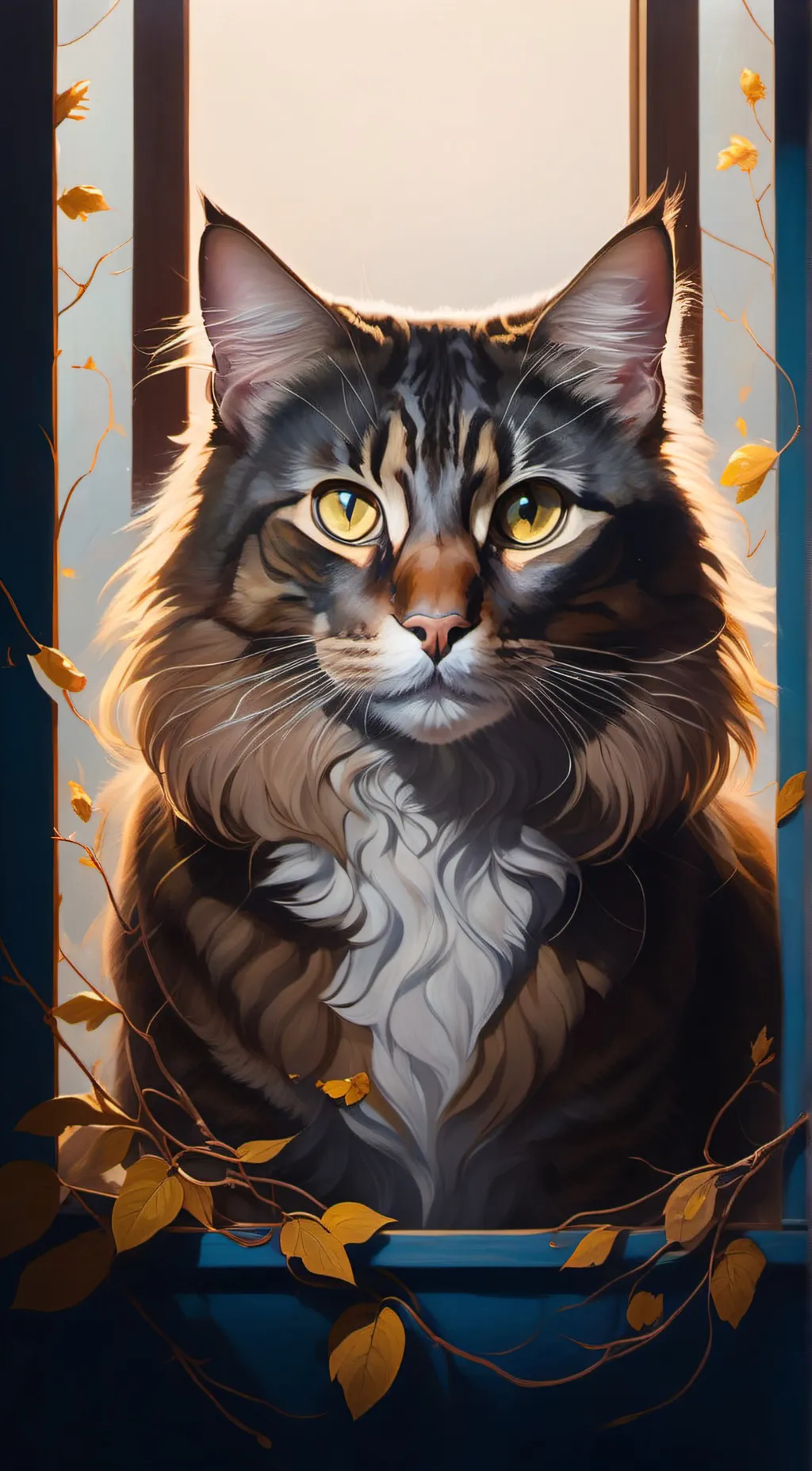 ai character: Your cat background