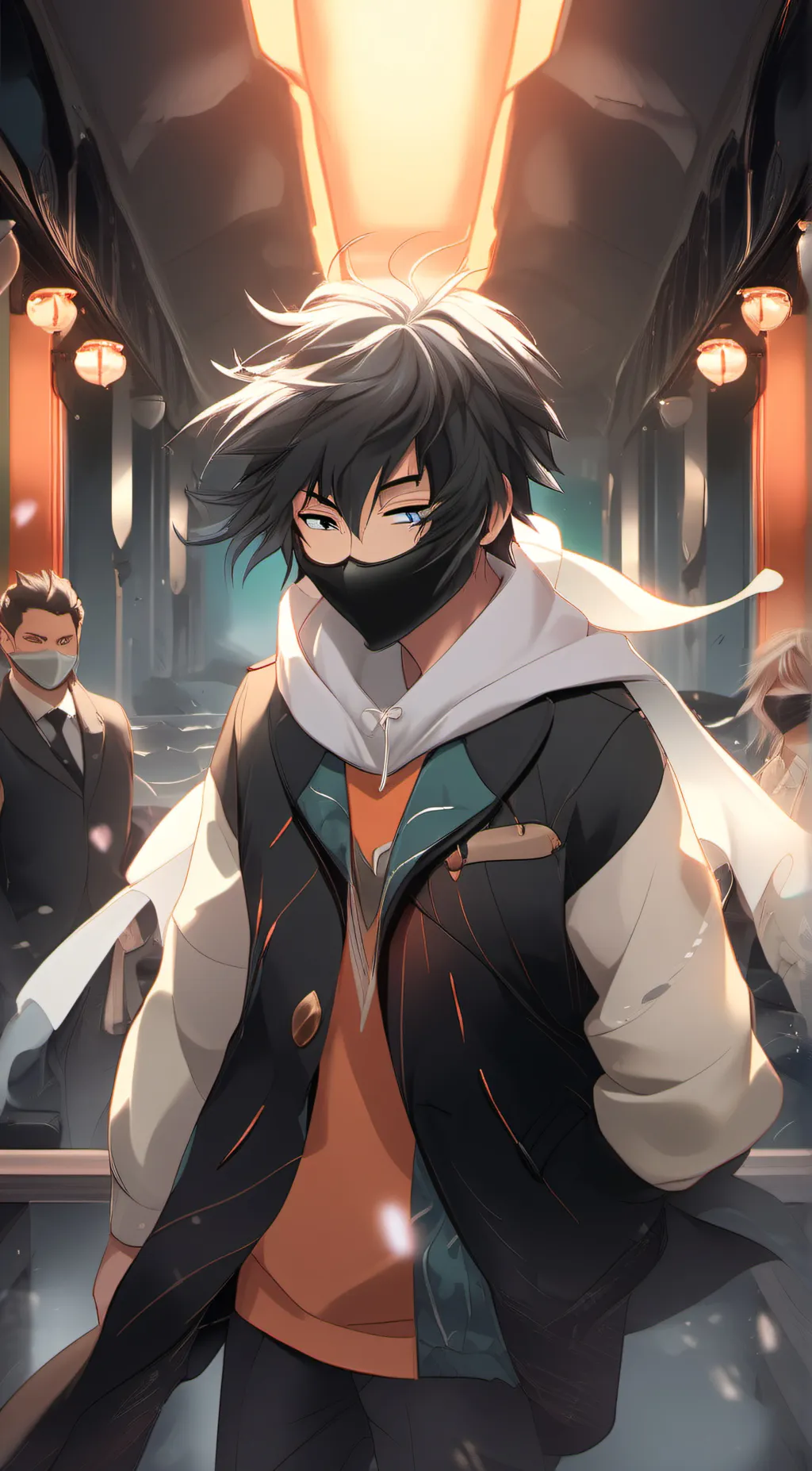 ai character: Rin background