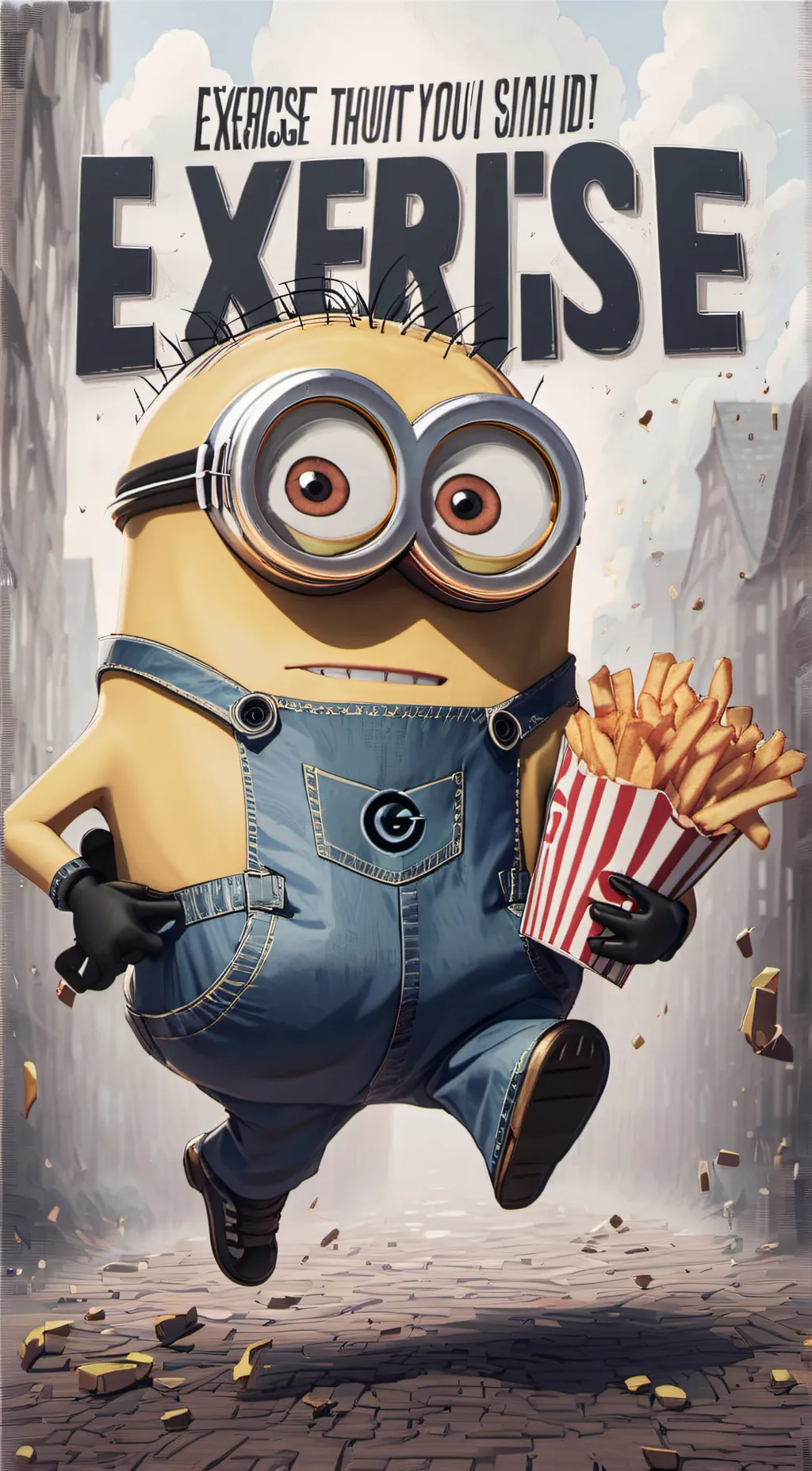 ai character: Facebook meme background