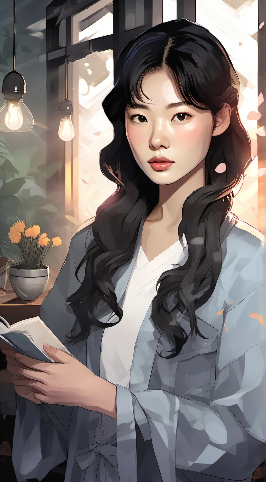 ai character: kika background