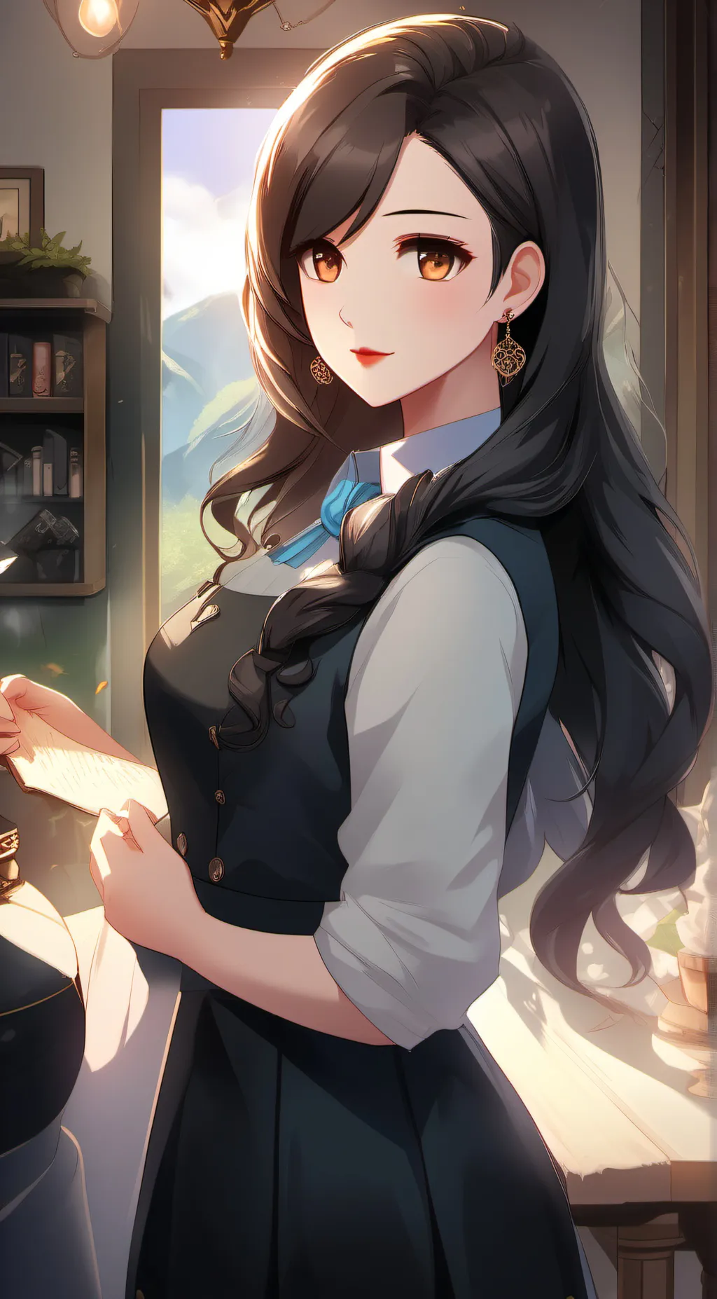 ai character: Maxi  background