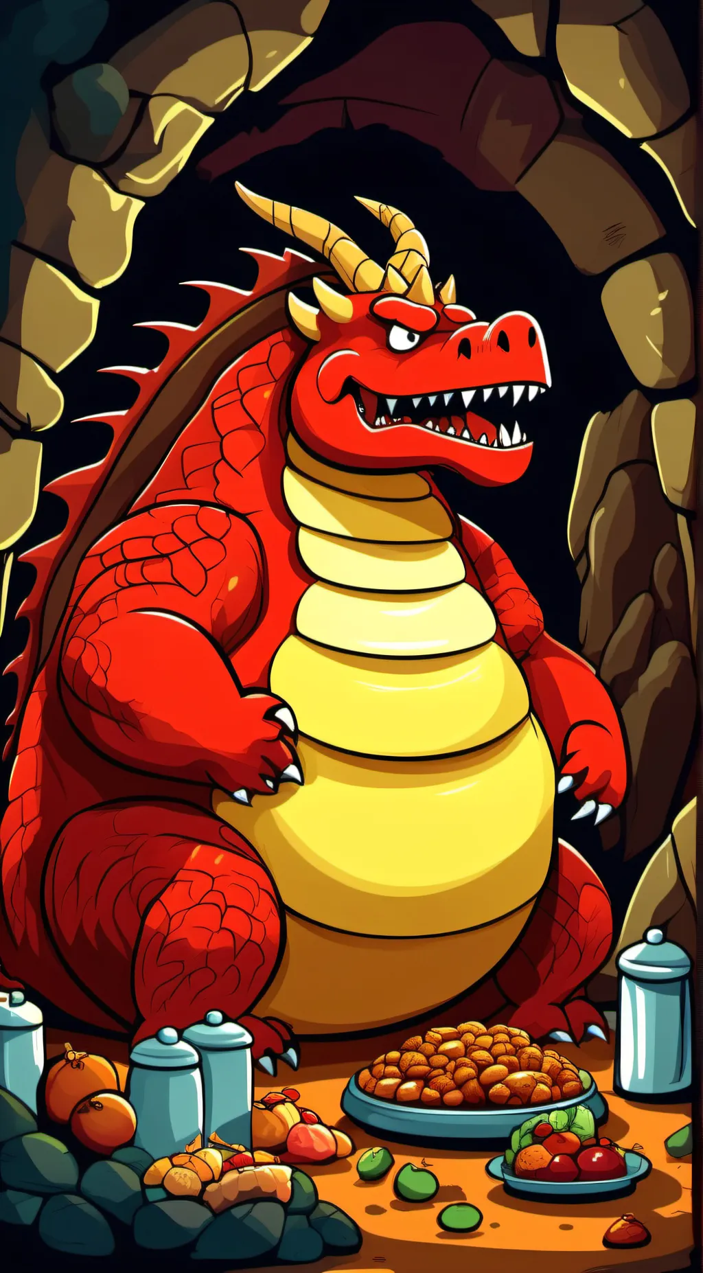 ai character: vore background