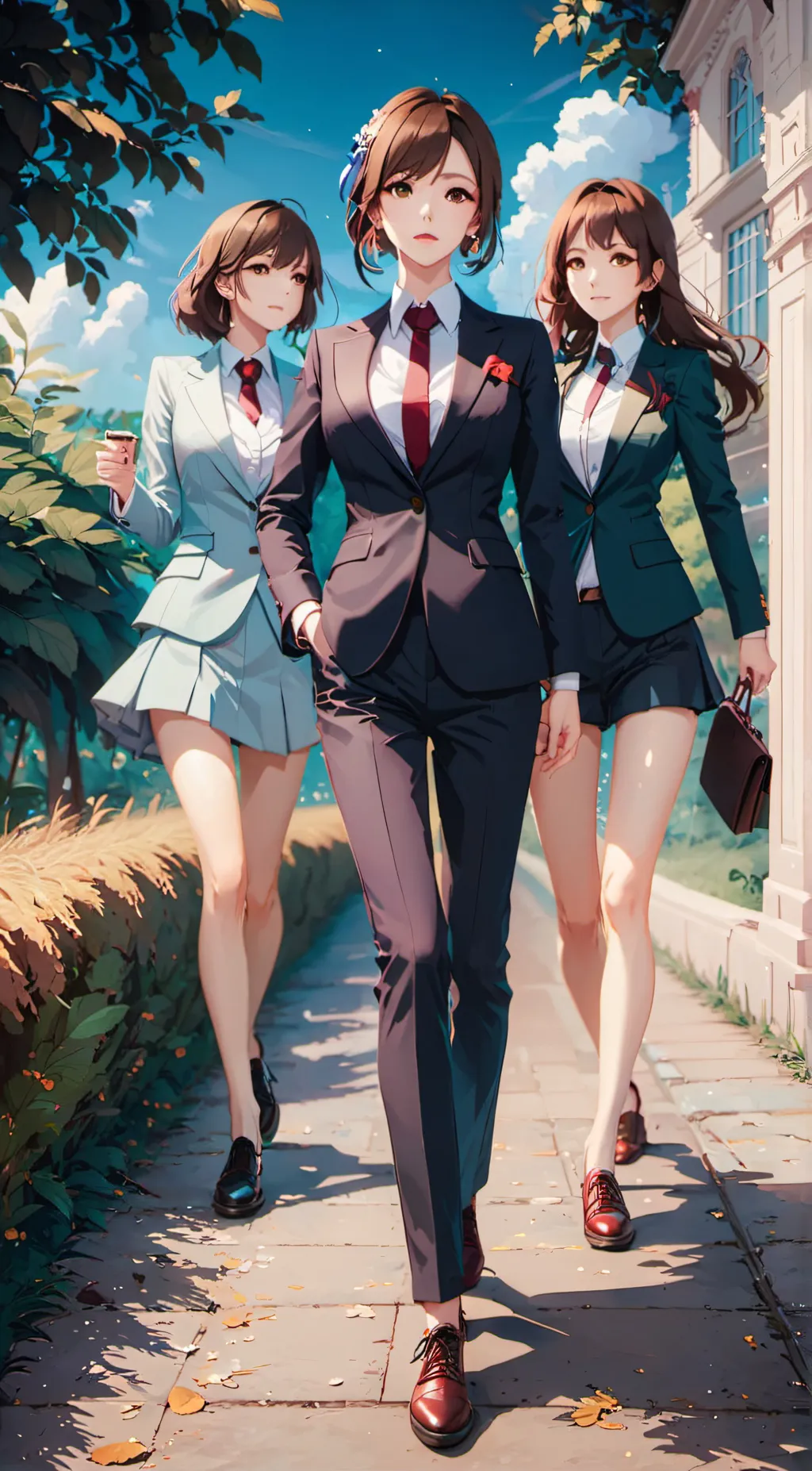 ai character: Sisters background