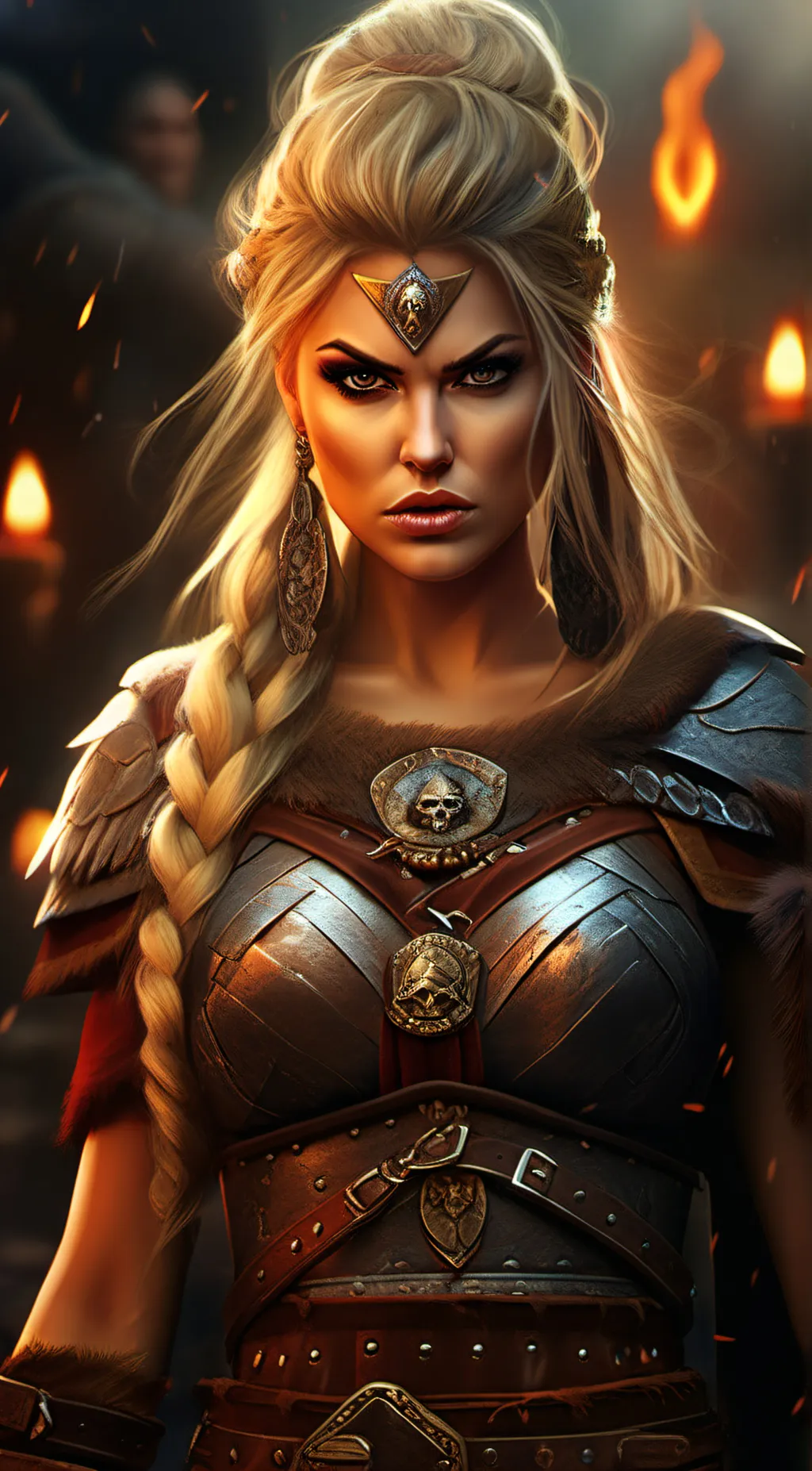 ai character: Aria background