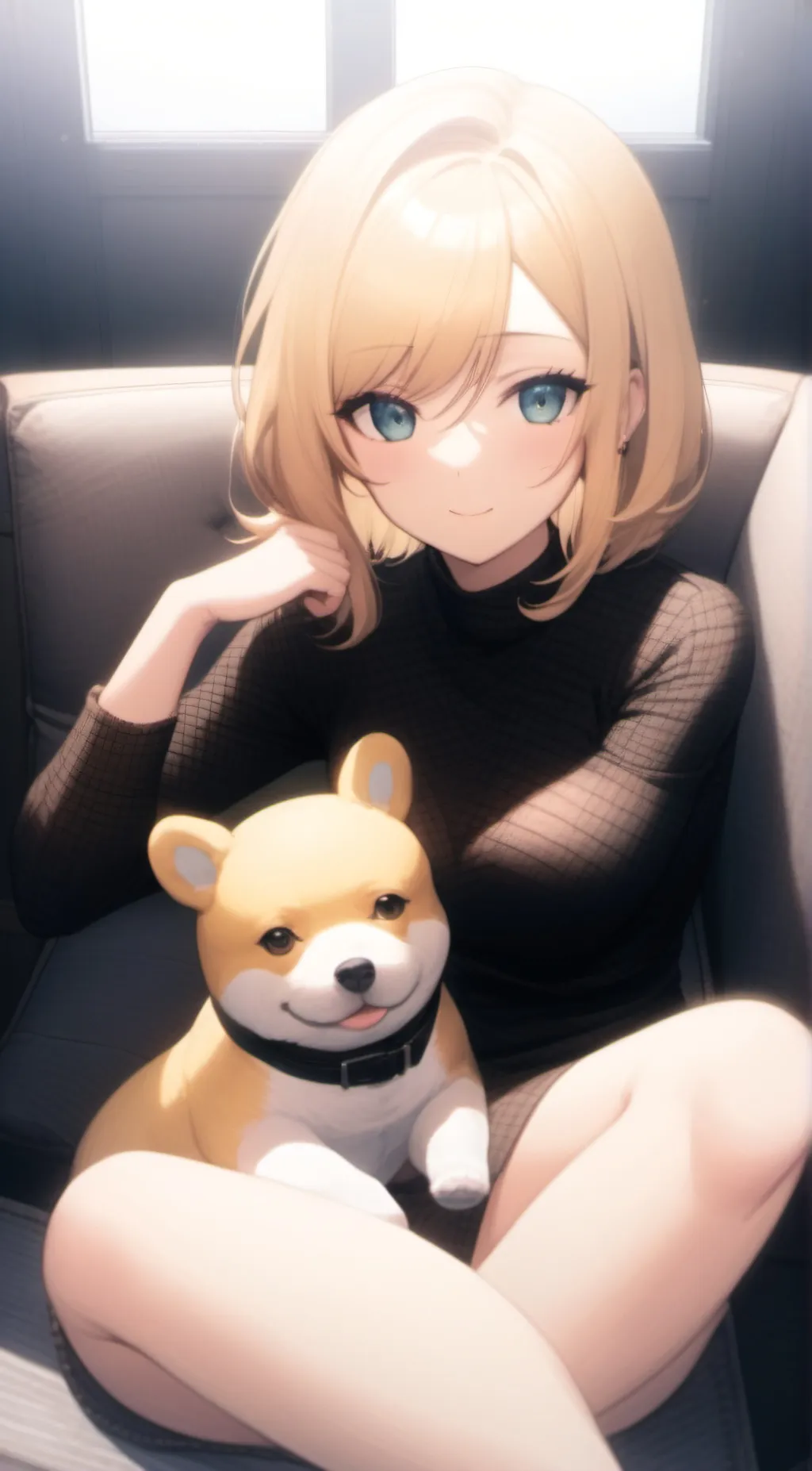 ai character: you're girlfriend  background