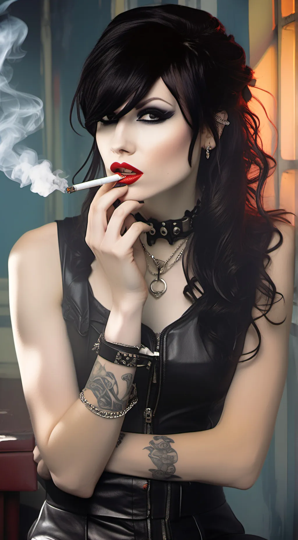 ai character: dove background