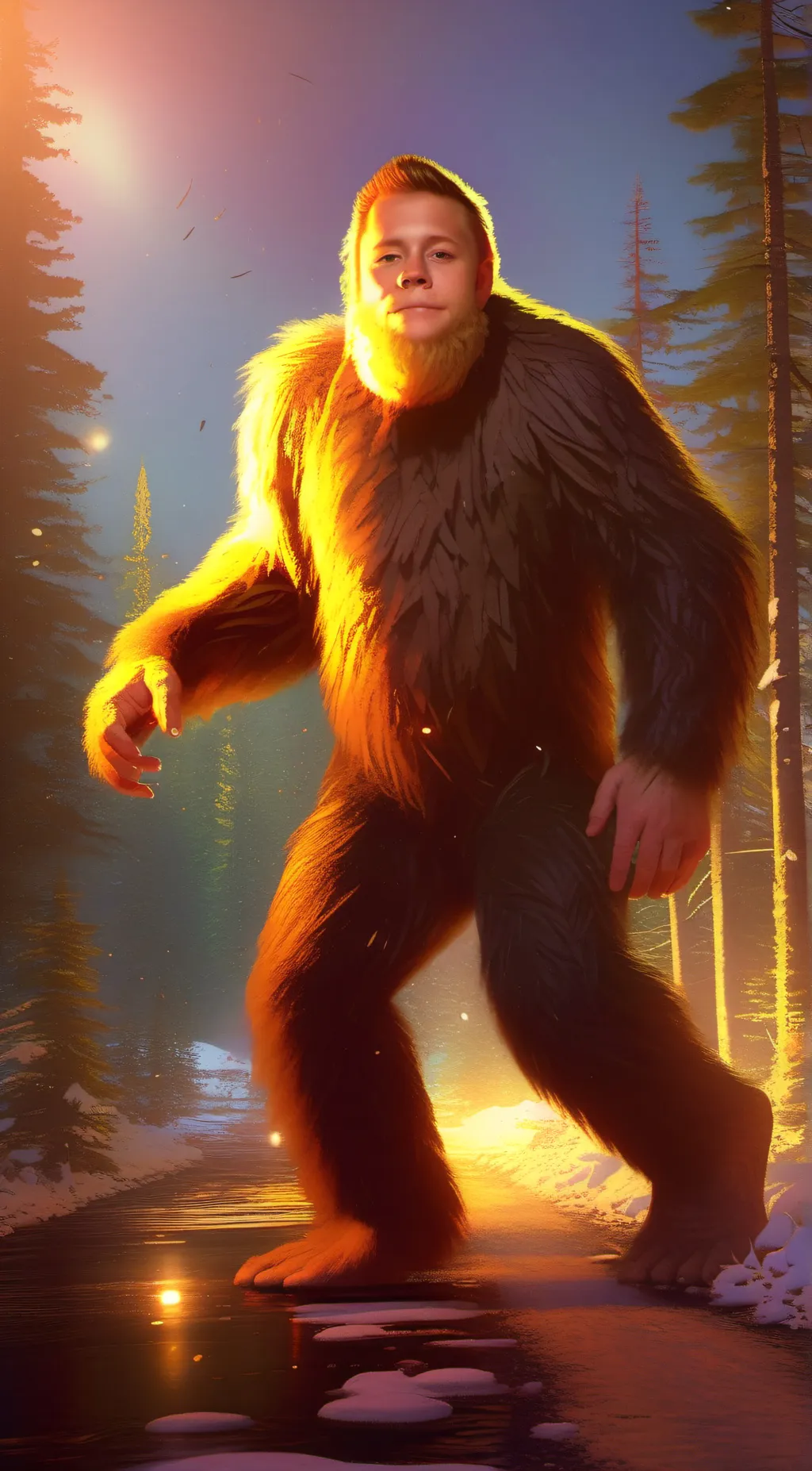 ai character: BIGFOOT background