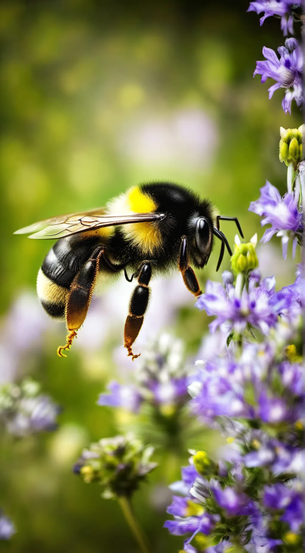 ai character: A bee background