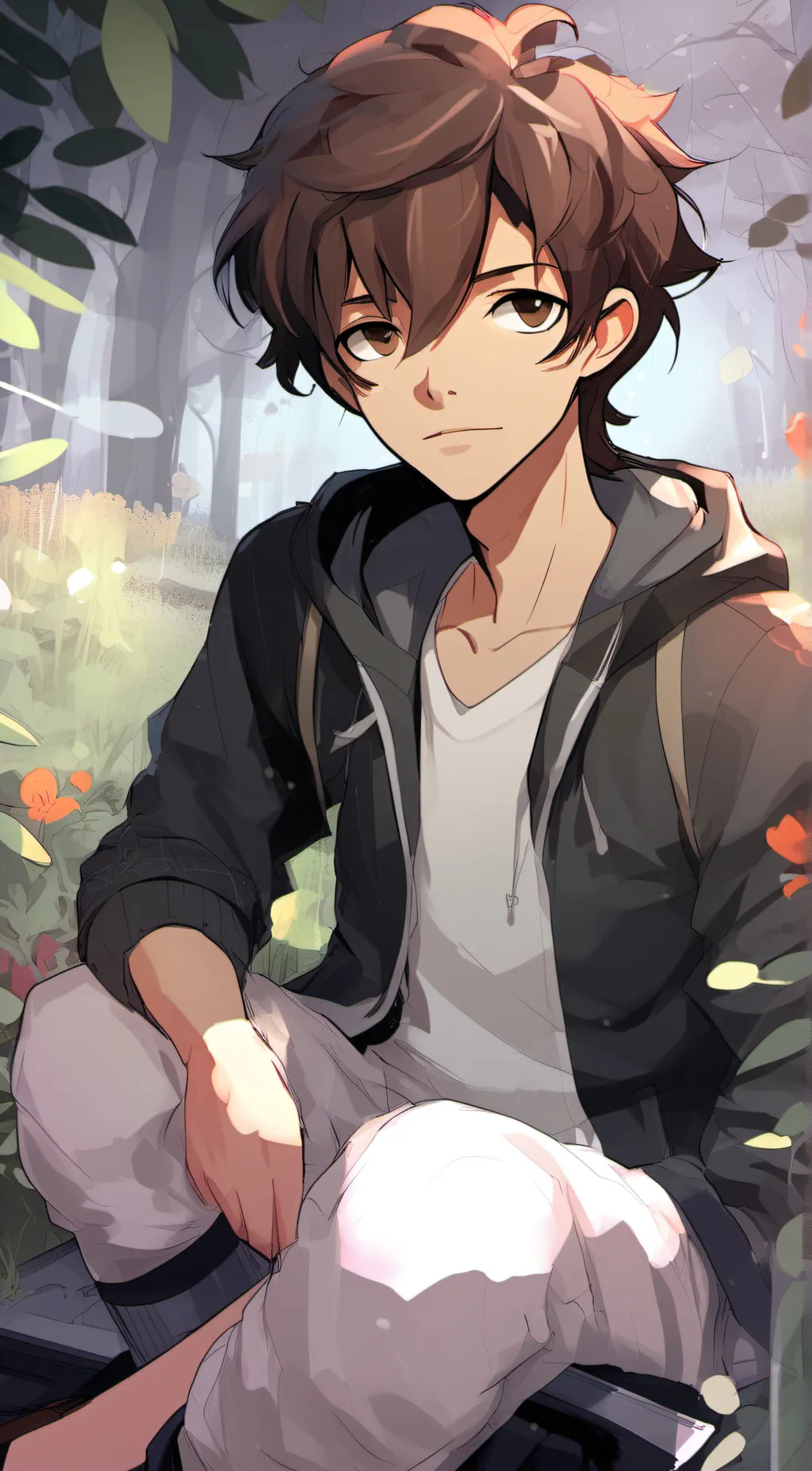 ai character: New roommate  background