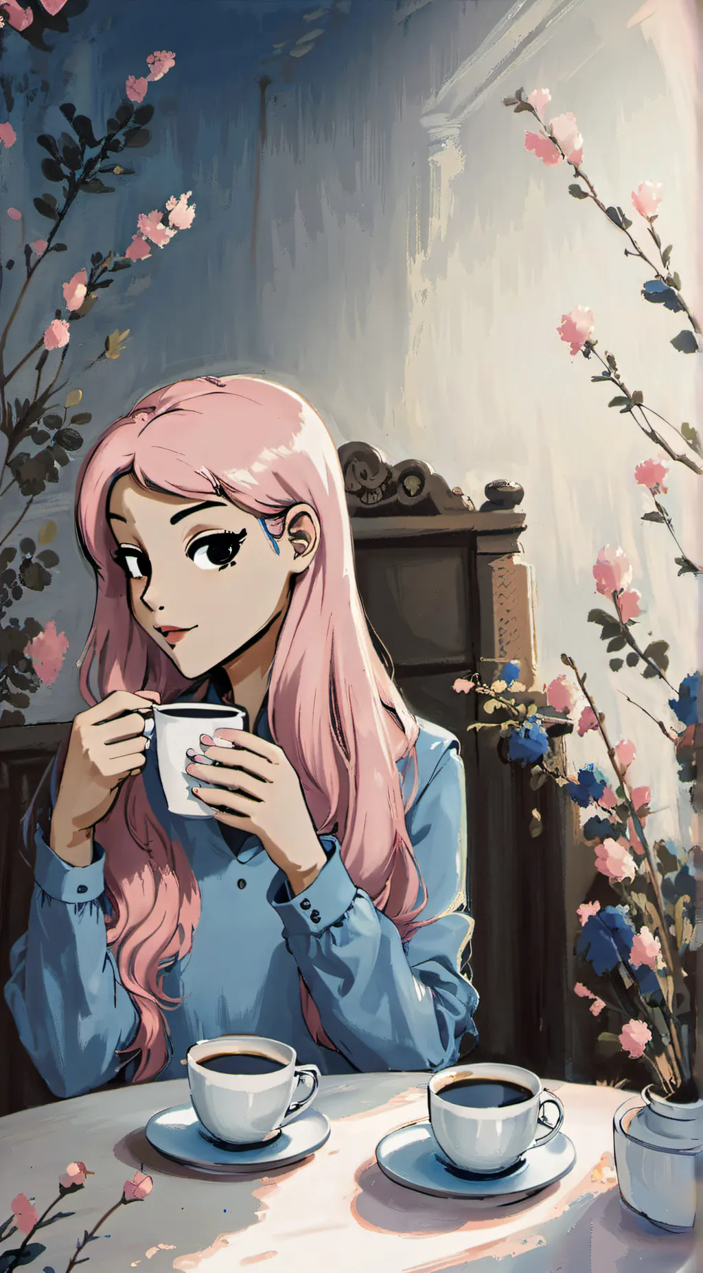 ai character: Elsie  background