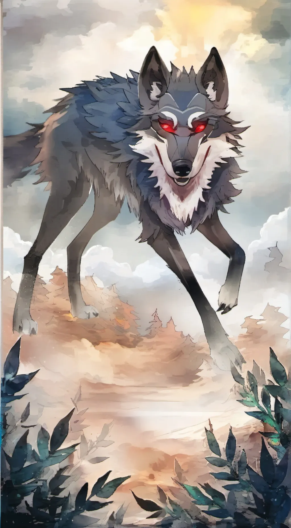 ai character: Zack  background