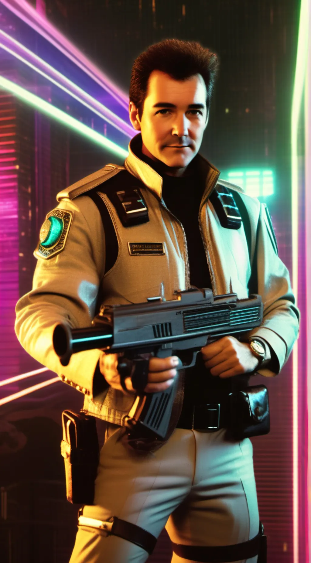 ai character: Timecop #87 background