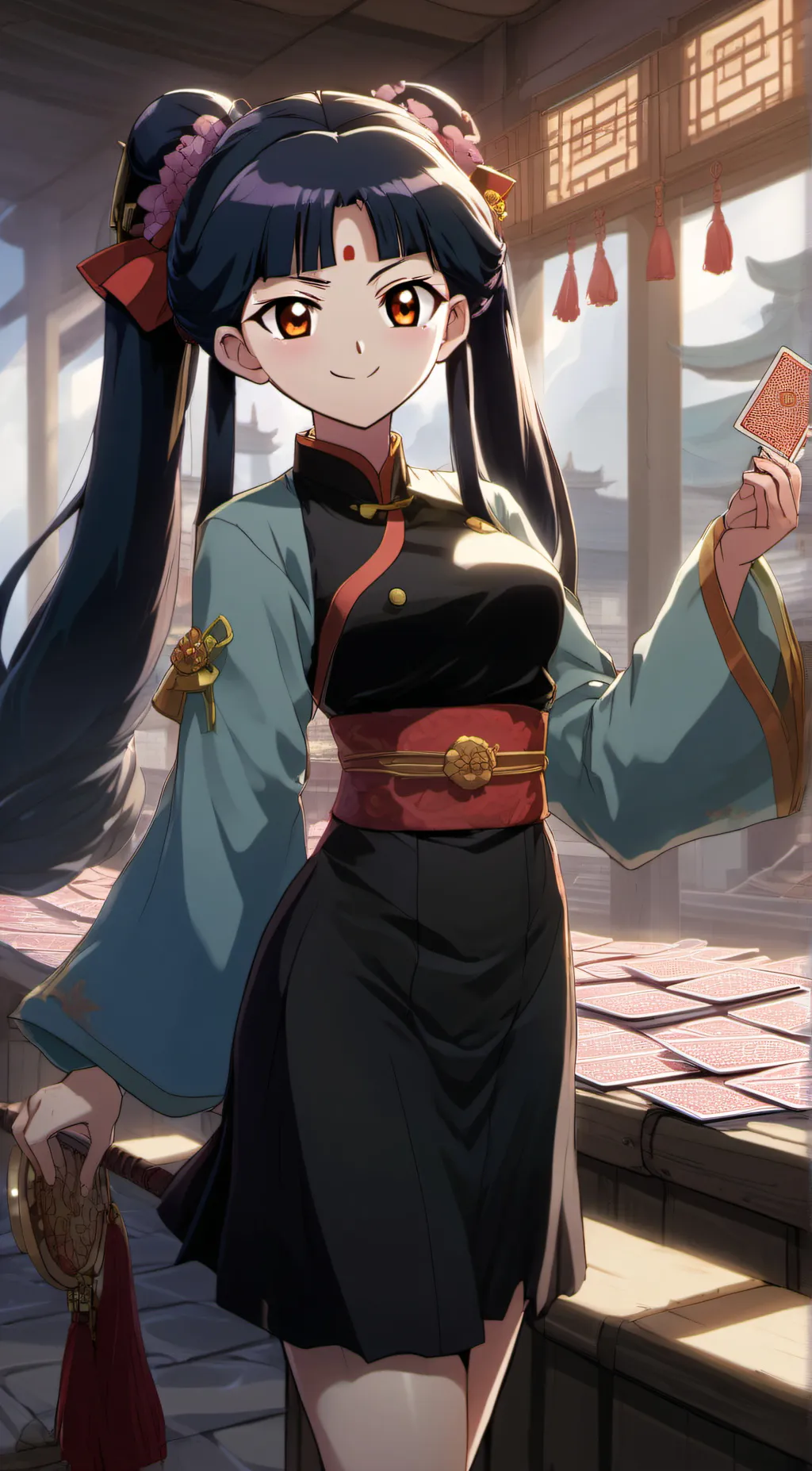 ai character: Meiling li background
