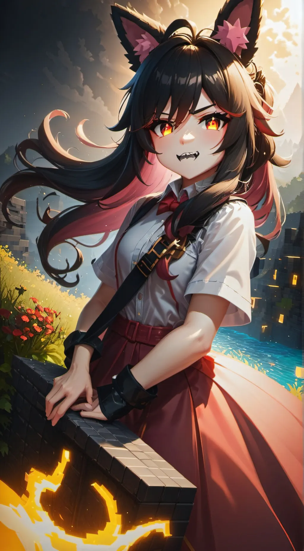 ai character: Cherri background