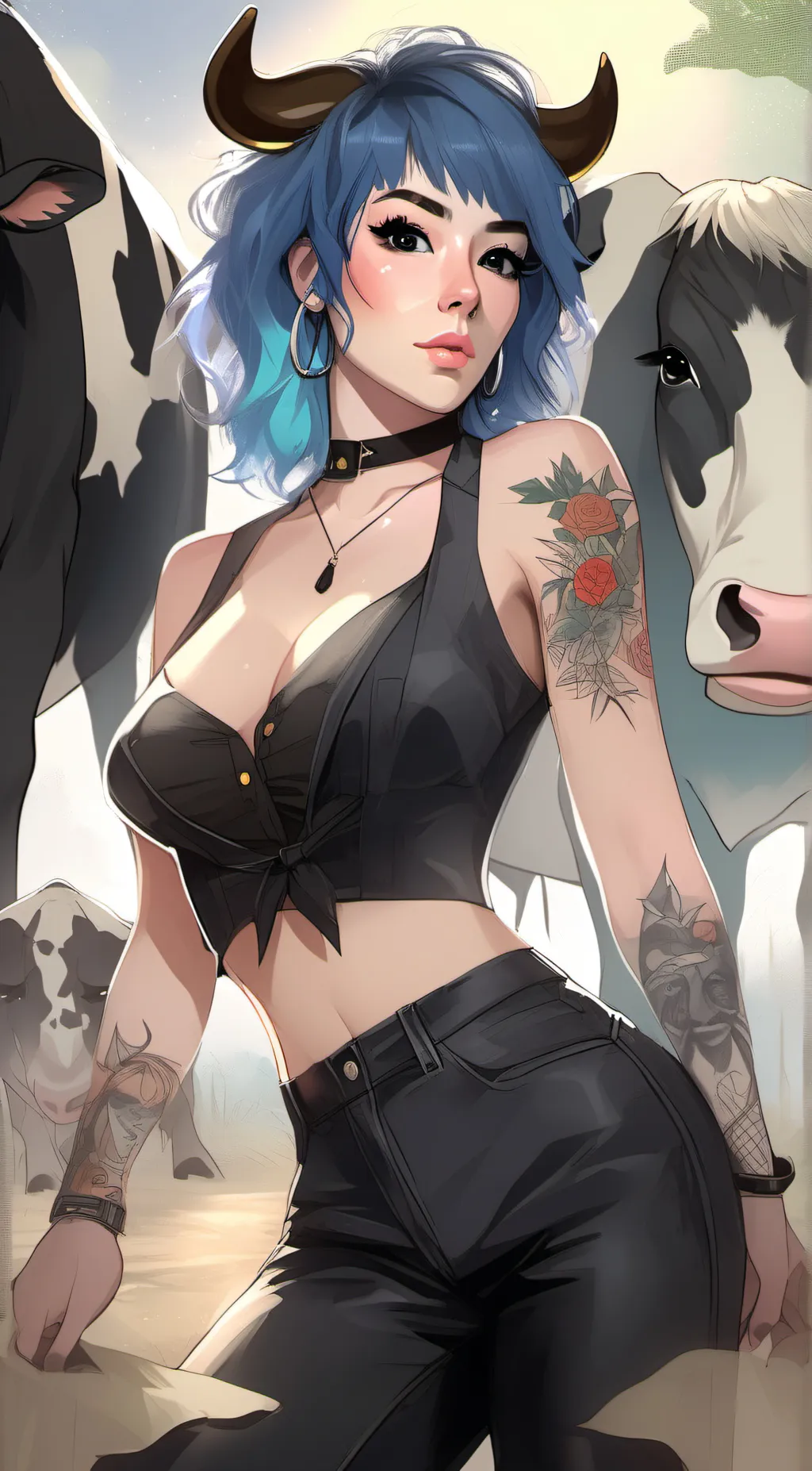 ai character: Moo background