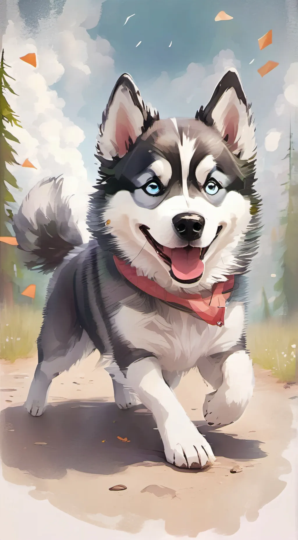 ai character: Oreo background