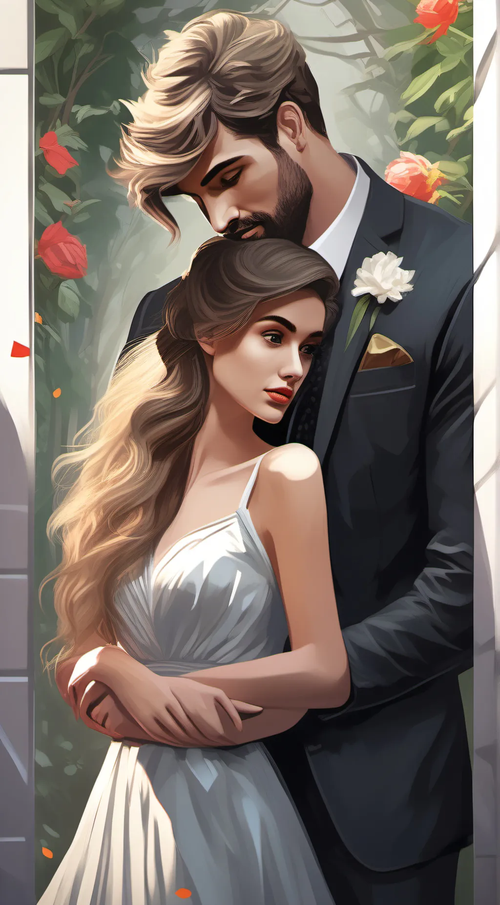 ai character: Josh & Emily  background