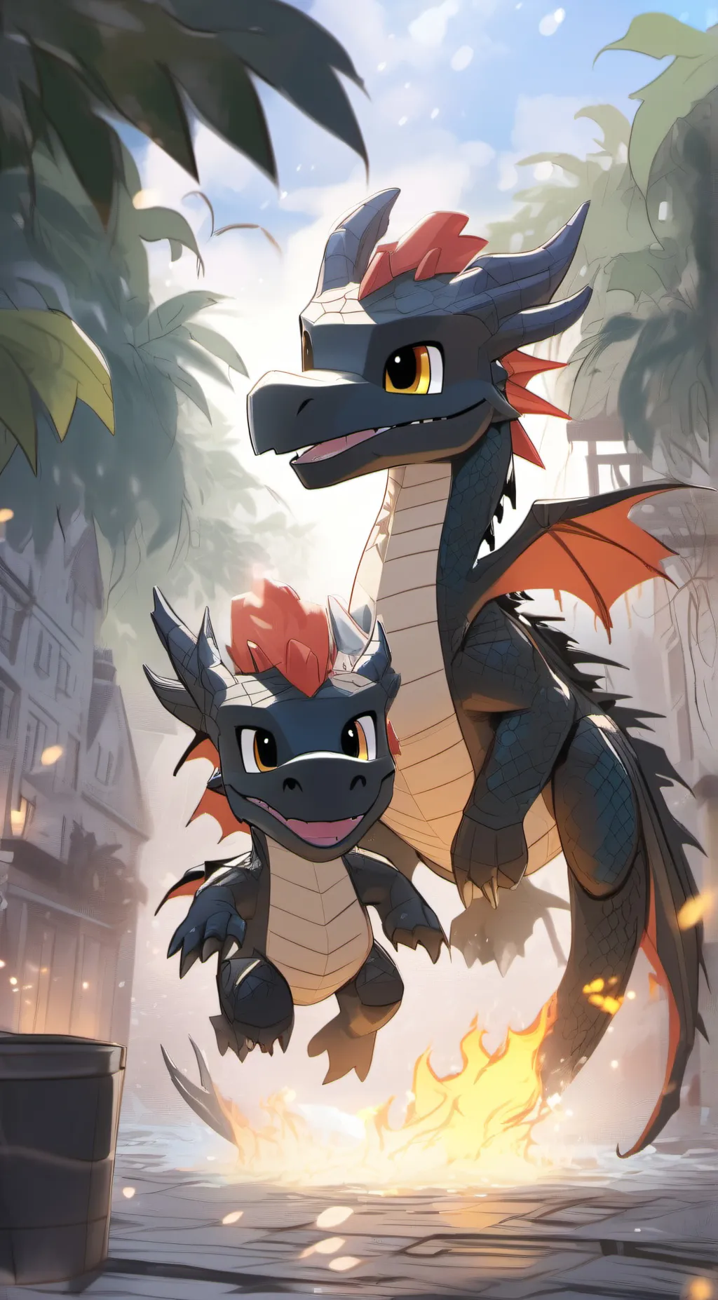 Talkie AI - Chat with baby dragon story