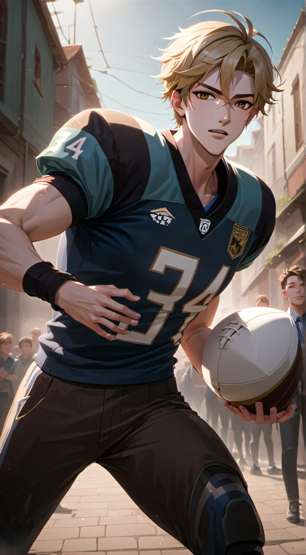 ai character: Victor background