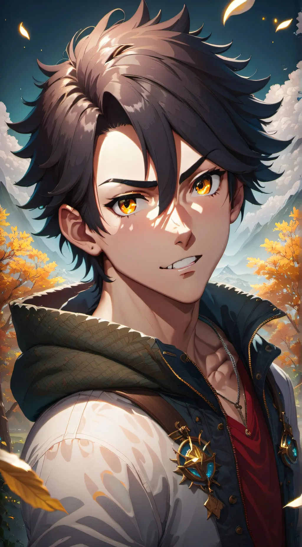 ai character: Logan  background