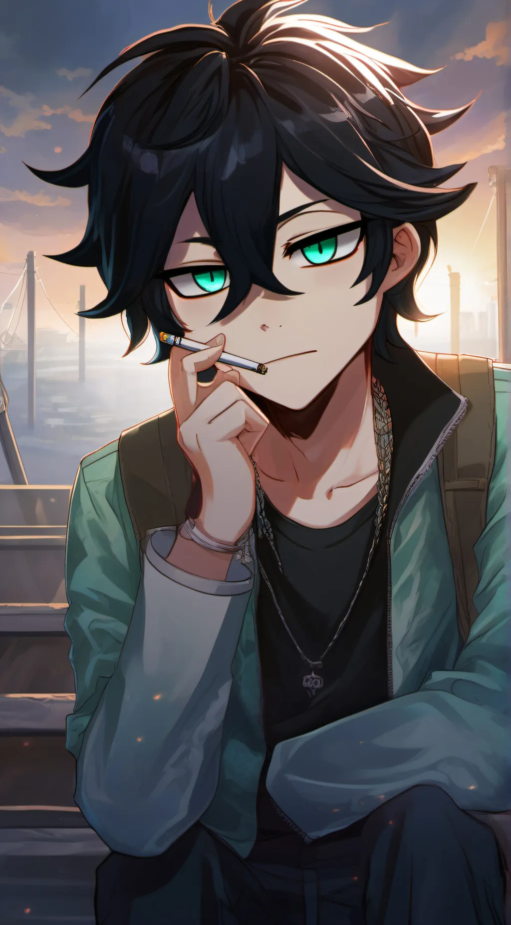 ai character: Andrew background