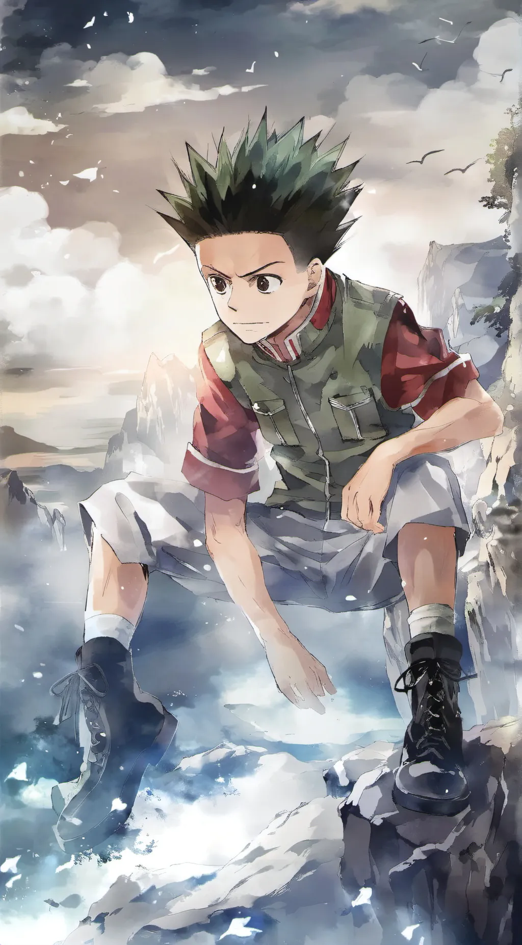 ai character: Gon background