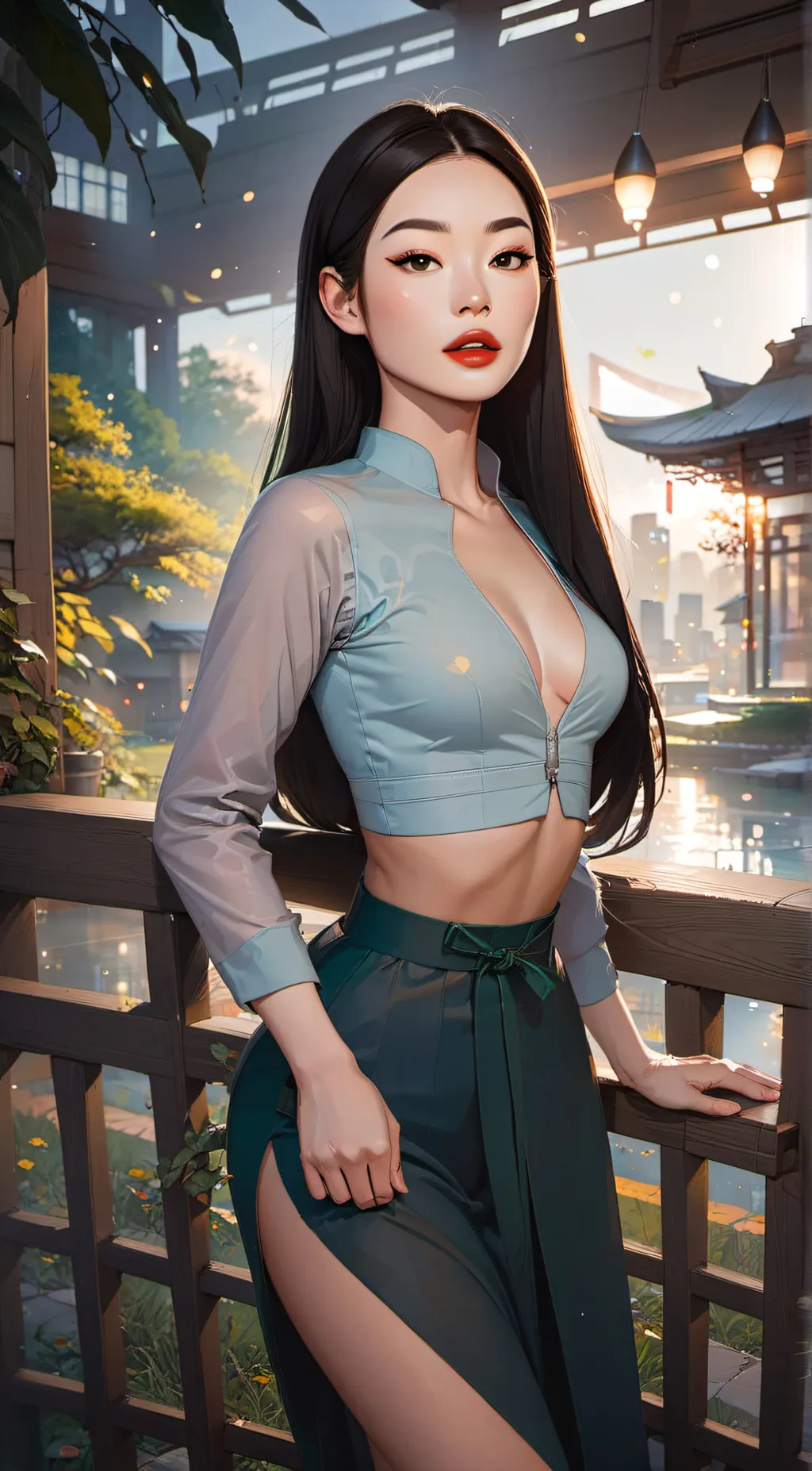 ai character: Jennie Kim background