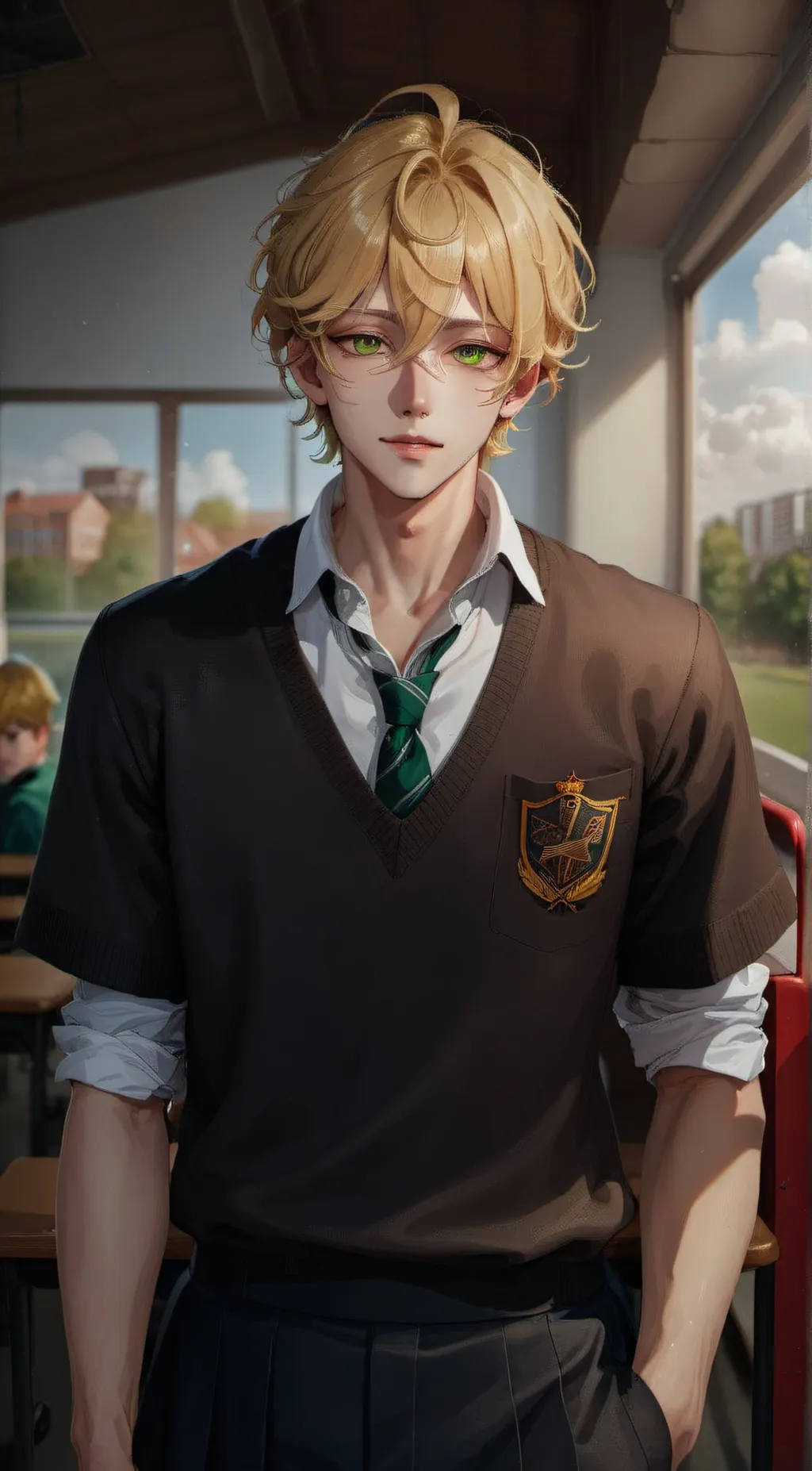 ai character: Jake Hazel background