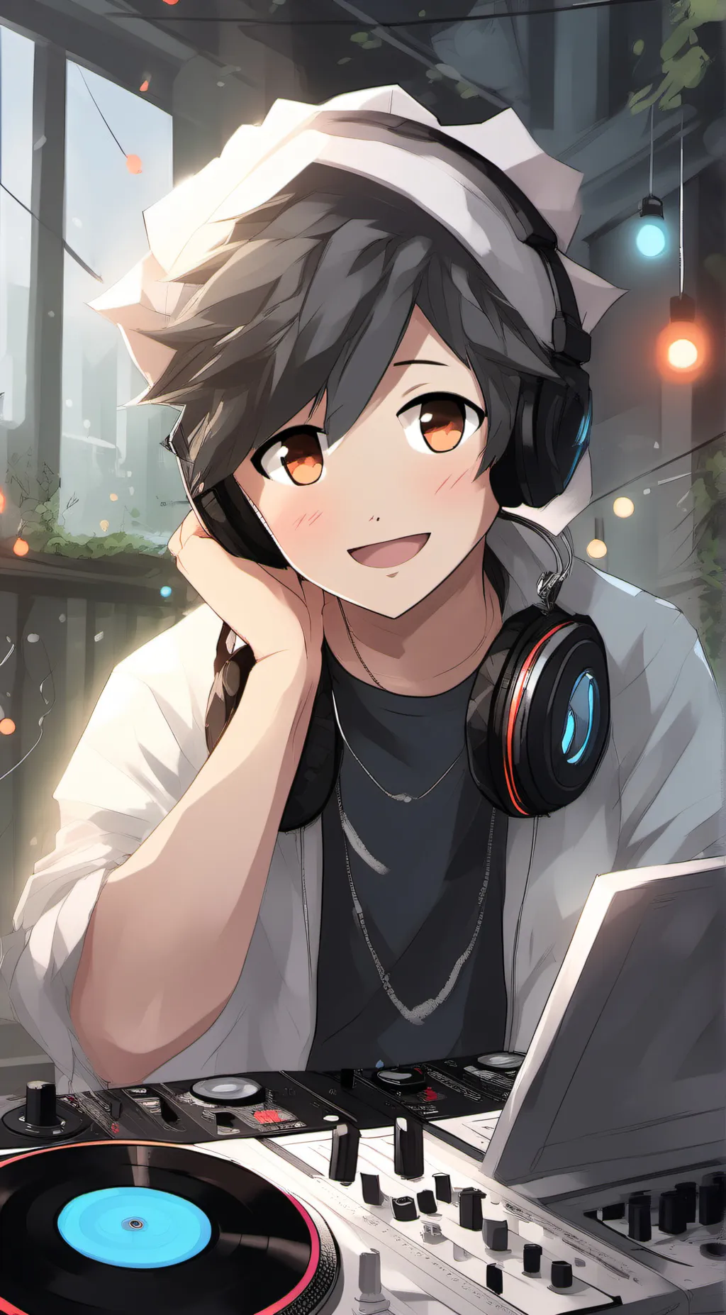 ai character: Leo background