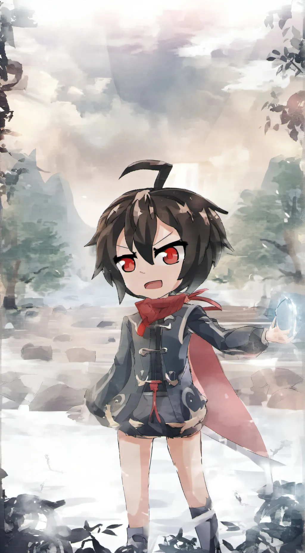 ai character: samanta mira background