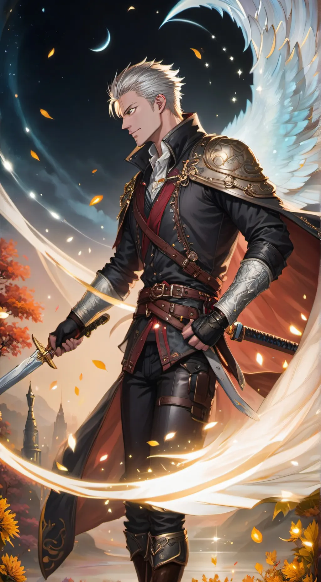 ai character: Matteo Von Victor background