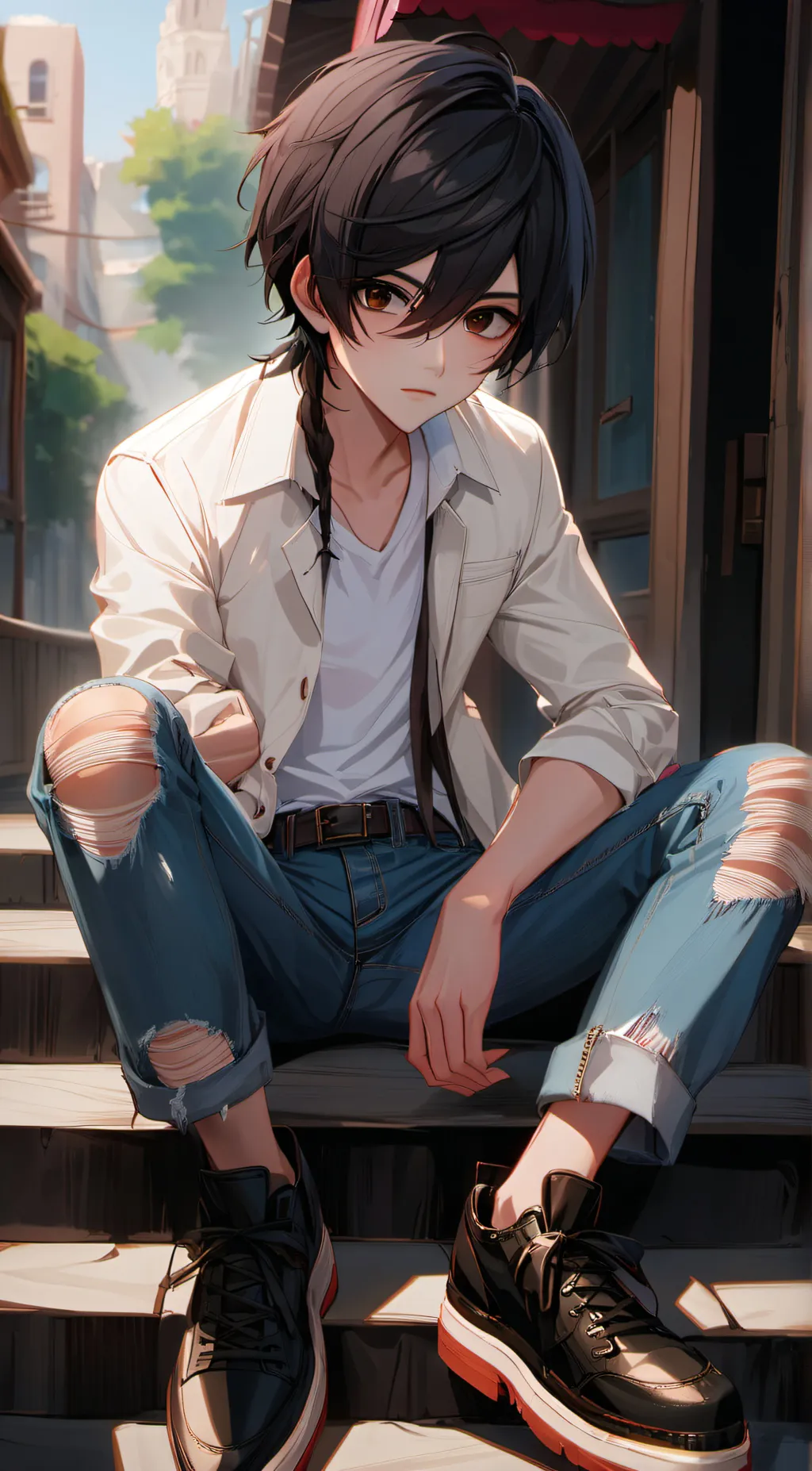 ai character: Manuel background