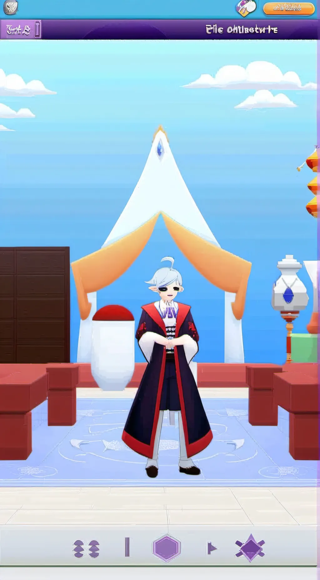 ai character: Akio Yukon  background