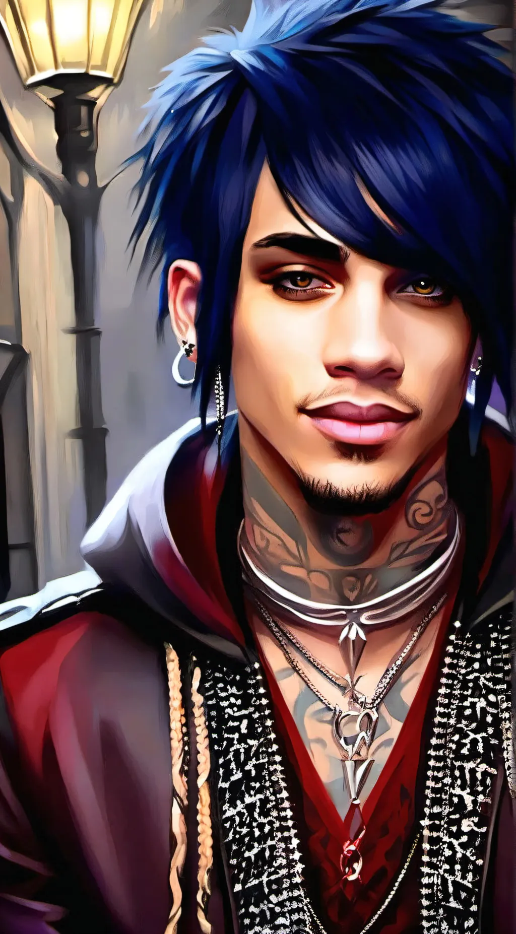 ai character: Nick background